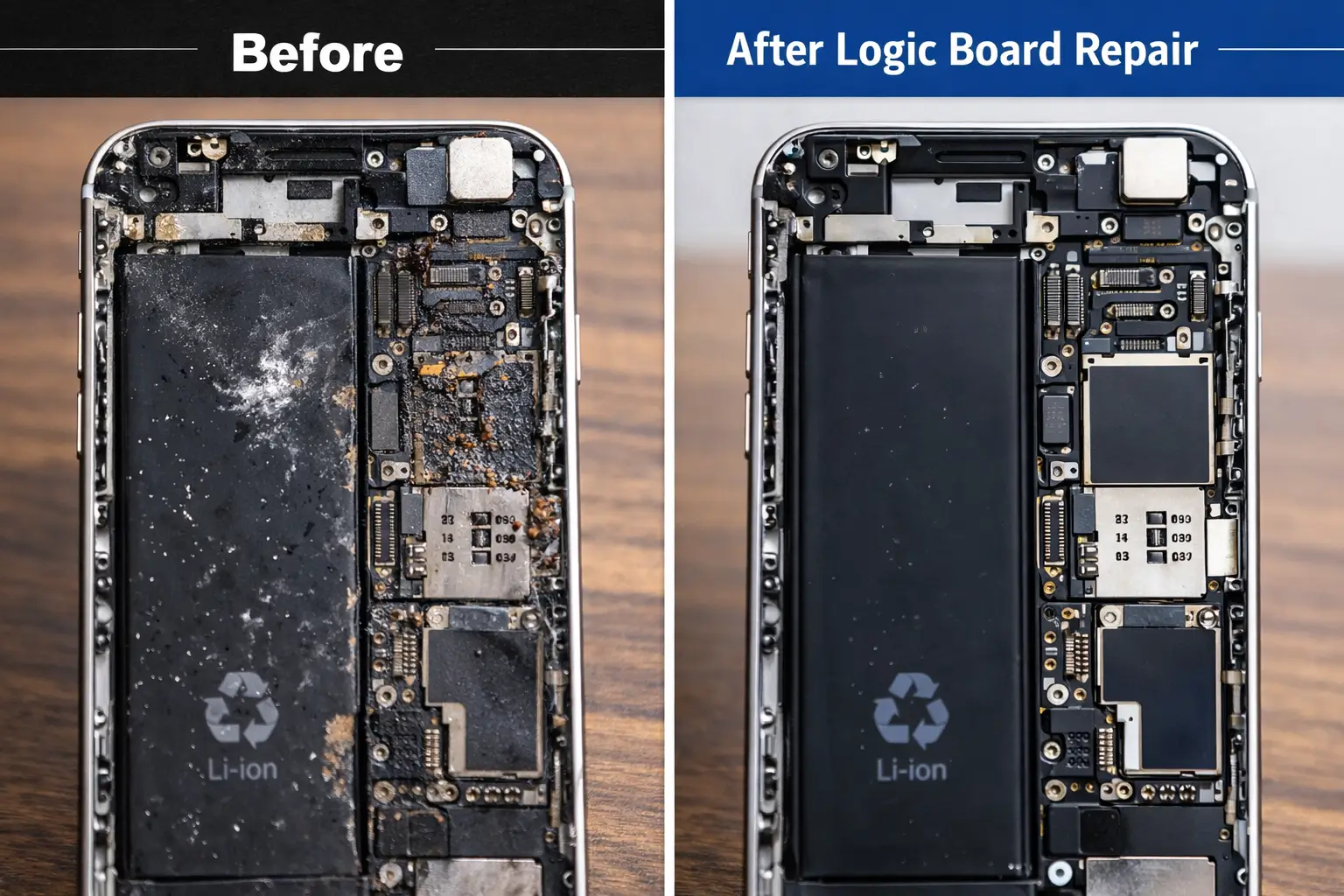 iPhone 11 logic board microsoldering repair